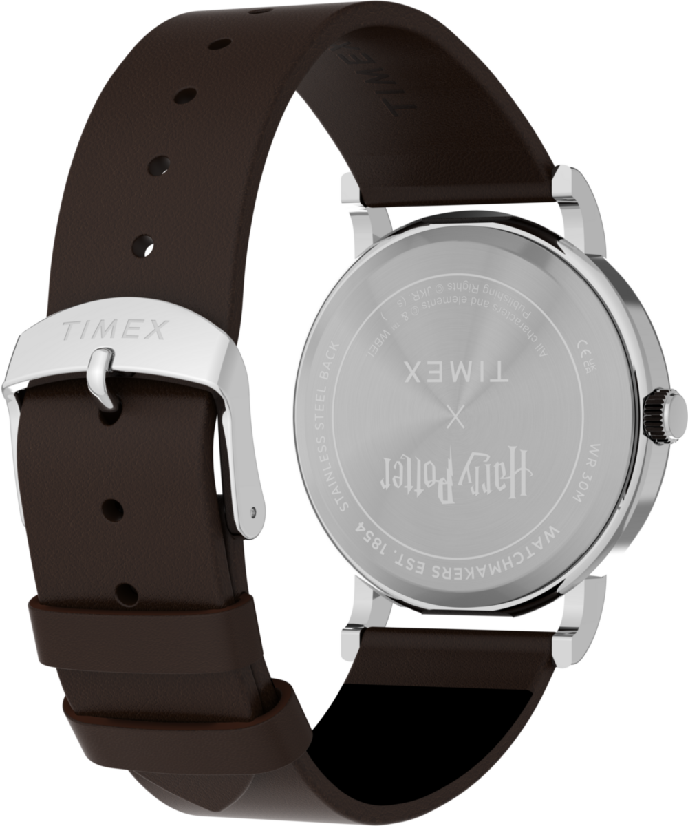 Heritage Harry Potter x Timex Weekender Ravenclaw House 38mm Leather Strap Watch
