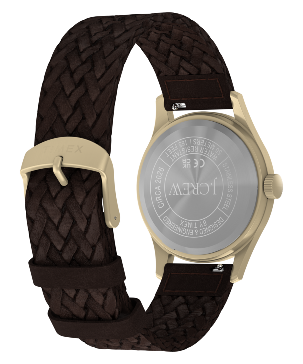 Heritage Timex MK1 for J.Crew 36mm Leather Strap Watch