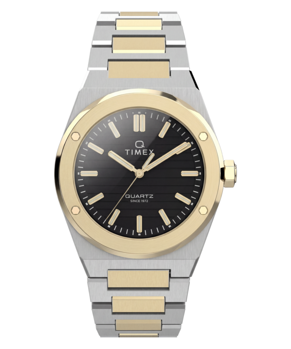 Heritage Q Timex Marbella 40.5mm Stainless Steel Bracelet Watch
