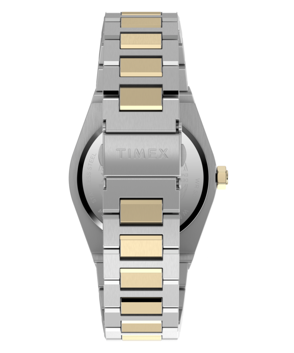 Heritage Q Timex Marbella 40.5mm Stainless Steel Bracelet Watch