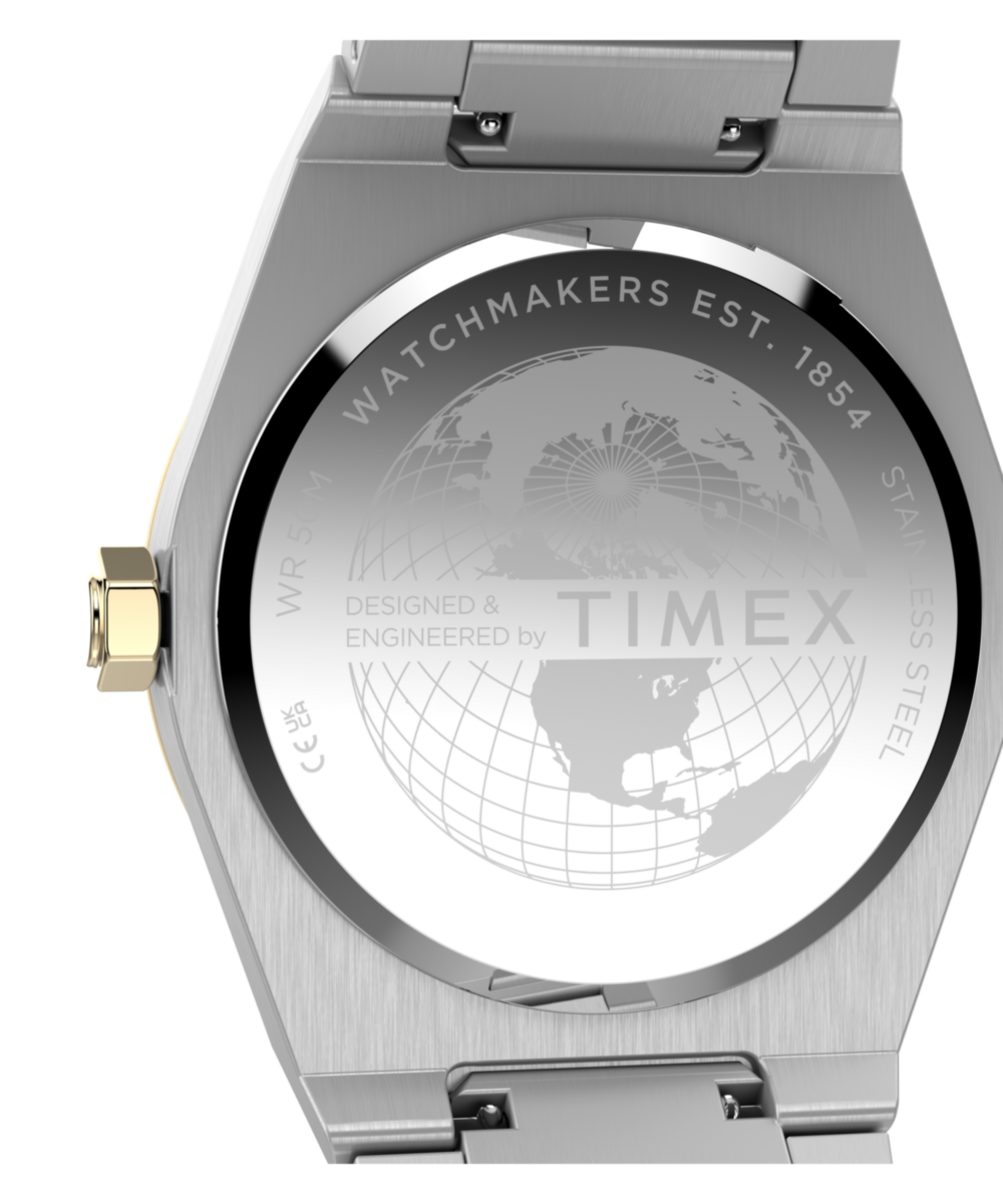 Heritage Q Timex Marbella 40.5mm Stainless Steel Bracelet Watch