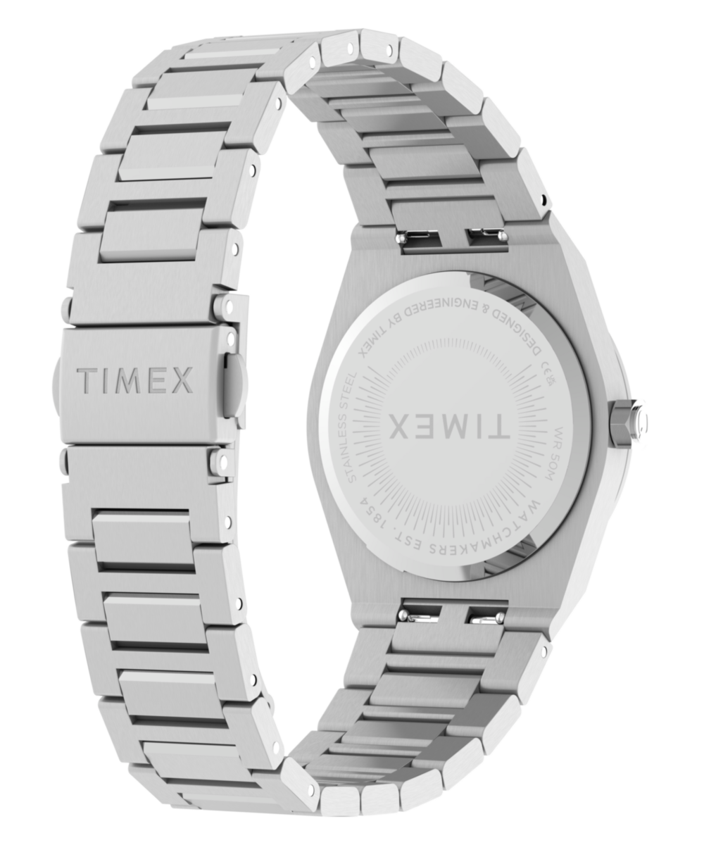 Heritage Q Timex Marbella 34mm Stainless Steel Bracelet Watch