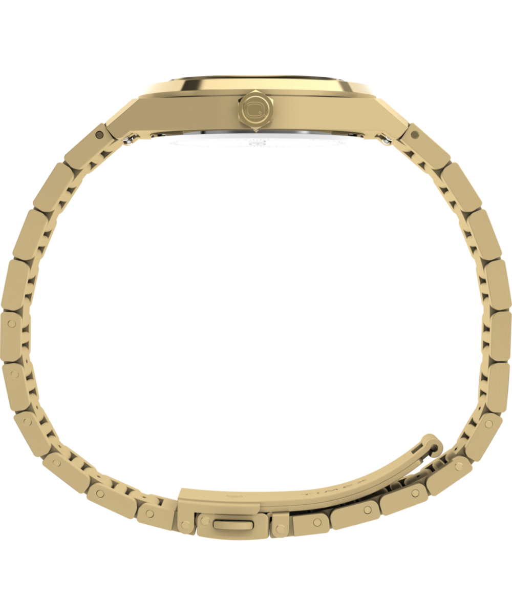 Heritage Q Timex Marbella 34mm Stainless Steel Bracelet Watch