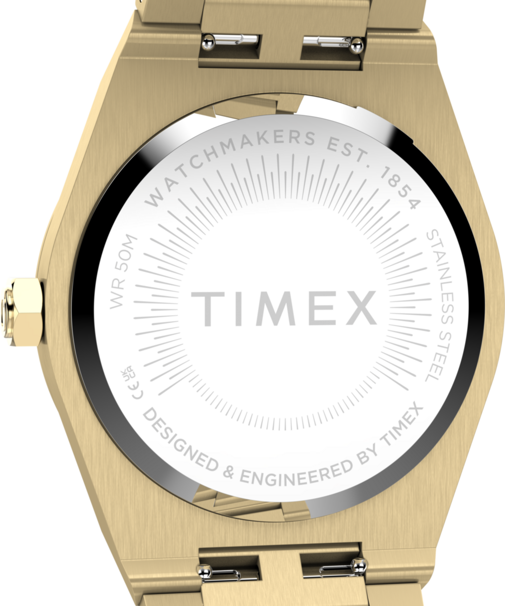 Heritage Q Timex Marbella 34mm Stainless Steel Bracelet Watch