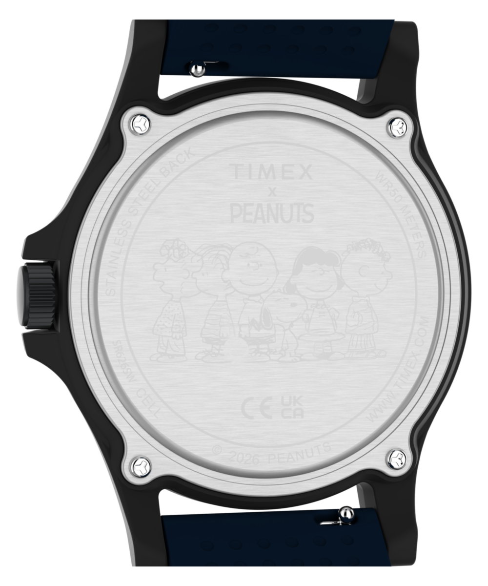 Heritage Peanuts x Timex Expedition Acadia 40mm Silicone Strap Watch