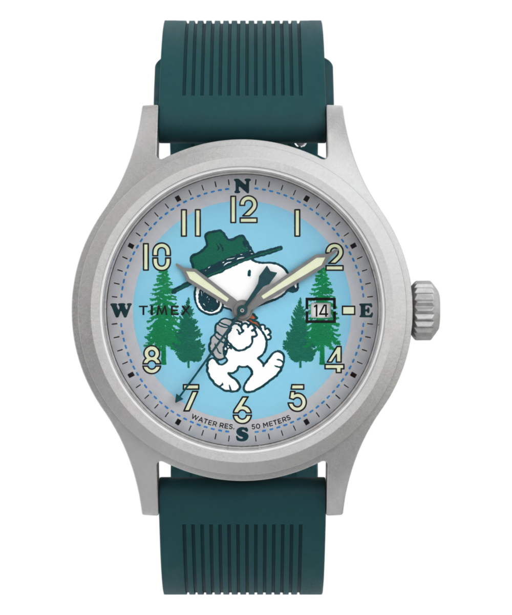 Heritage Peanuts x Timex Expedition Scout 40mm Silicone Strap Watch
