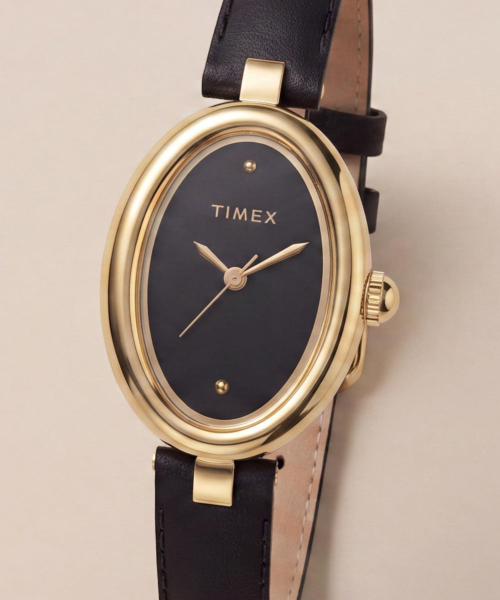 Heritage Cavatina Luxe 22mm Leather Strap Watch