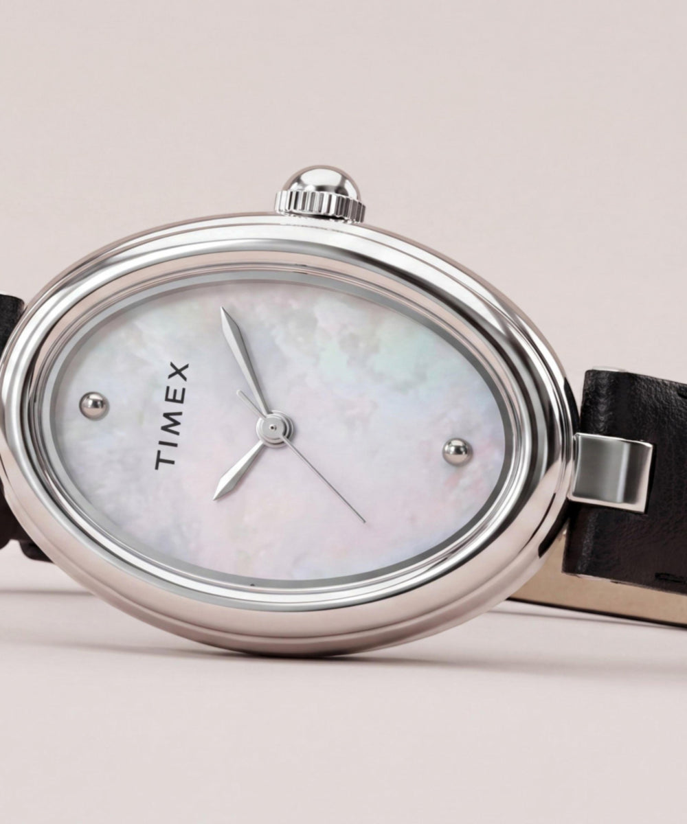 Heritage Cavatina Luxe 22mm Leather Strap Watch