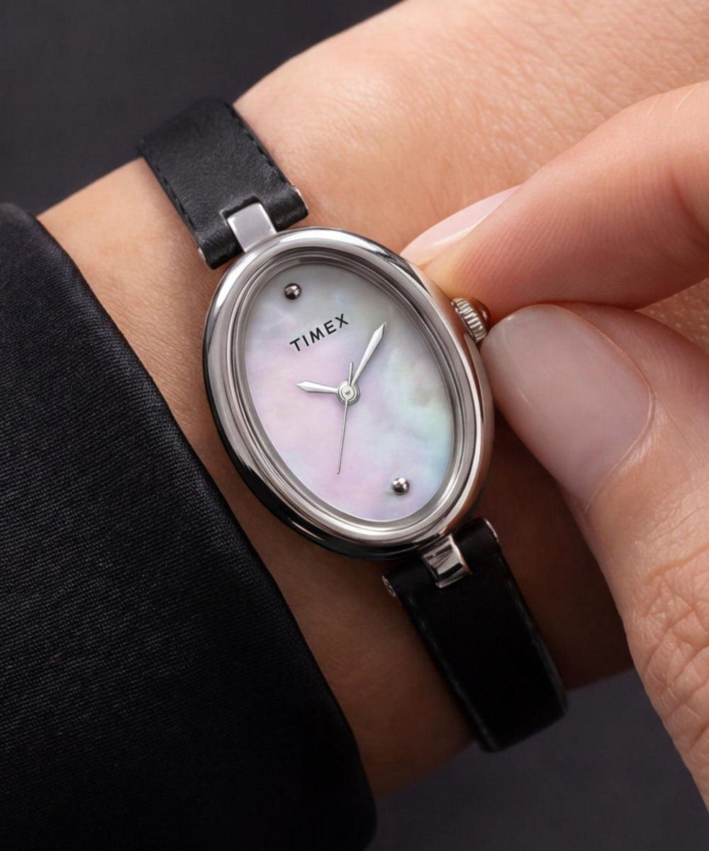 Heritage Cavatina Luxe 22mm Leather Strap Watch