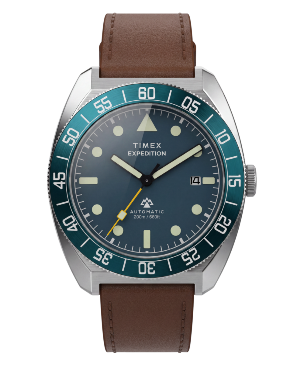 Heritage Expedition Pioneer Automatic 41mm Leather Strap Watch