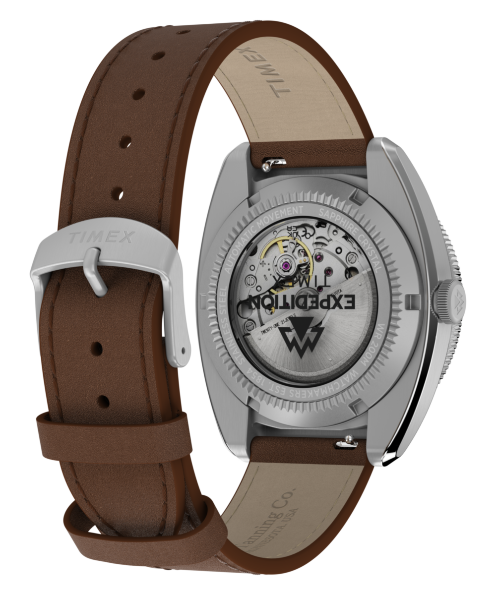 Heritage Expedition Pioneer Automatic 41mm Leather Strap Watch