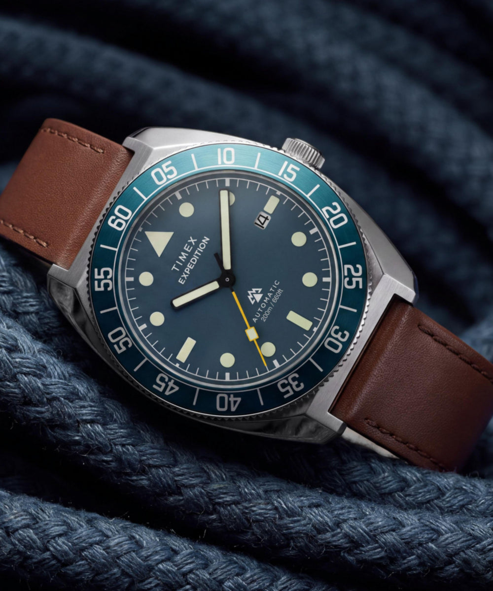 Heritage Expedition Pioneer Automatic 41mm Leather Strap Watch