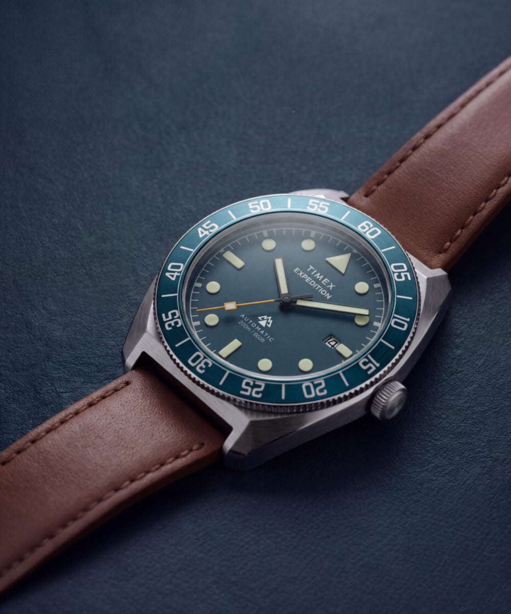 Heritage Expedition Pioneer Automatic 41mm Leather Strap Watch
