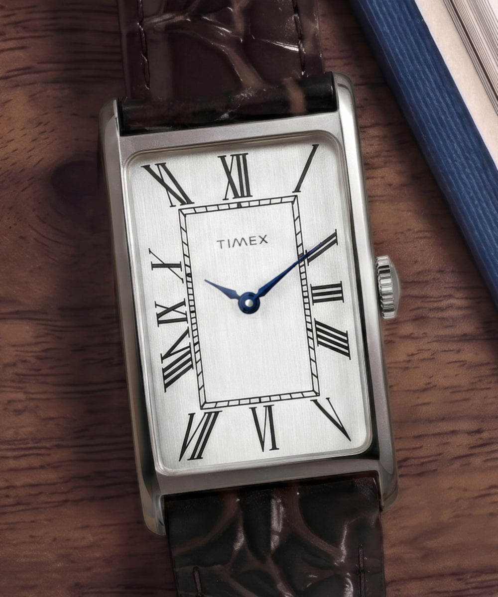Heritage Timex 1976 Lexington Reissue Inspired 21mm Leather Strap Watch