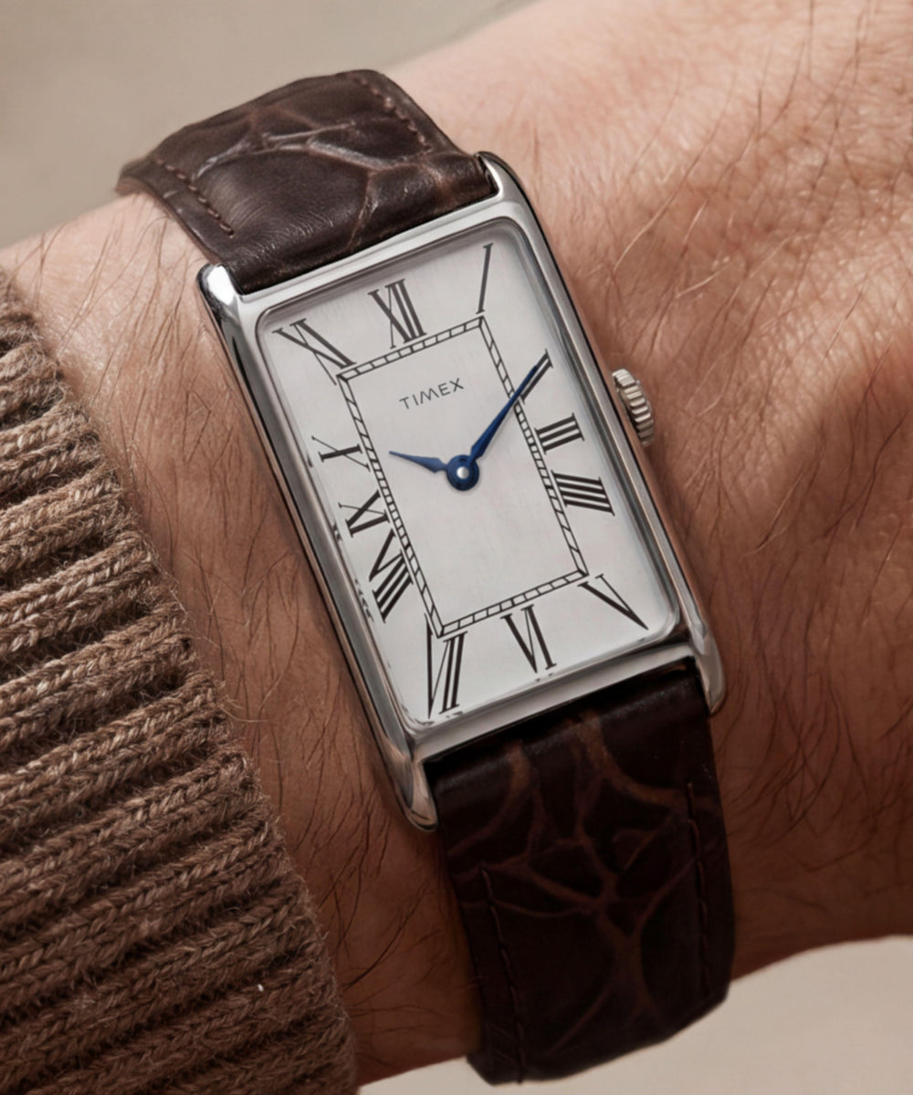 Heritage Timex 1976 Lexington Reissue Inspired 21mm Leather Strap Watch