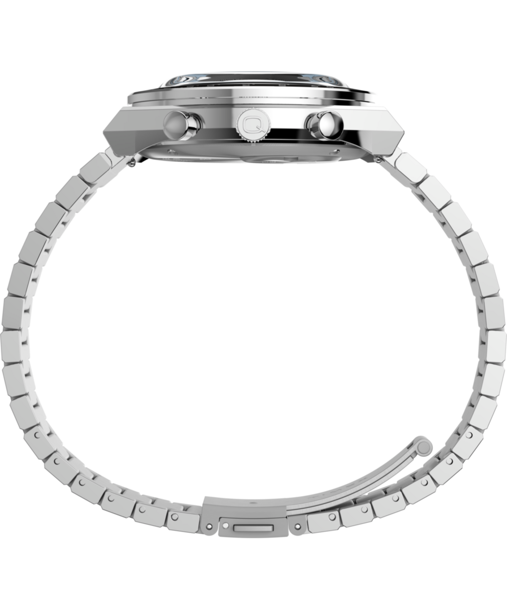 Heritage Q Timex Chronograph 40mm Stainless Steel Bracelet Watch