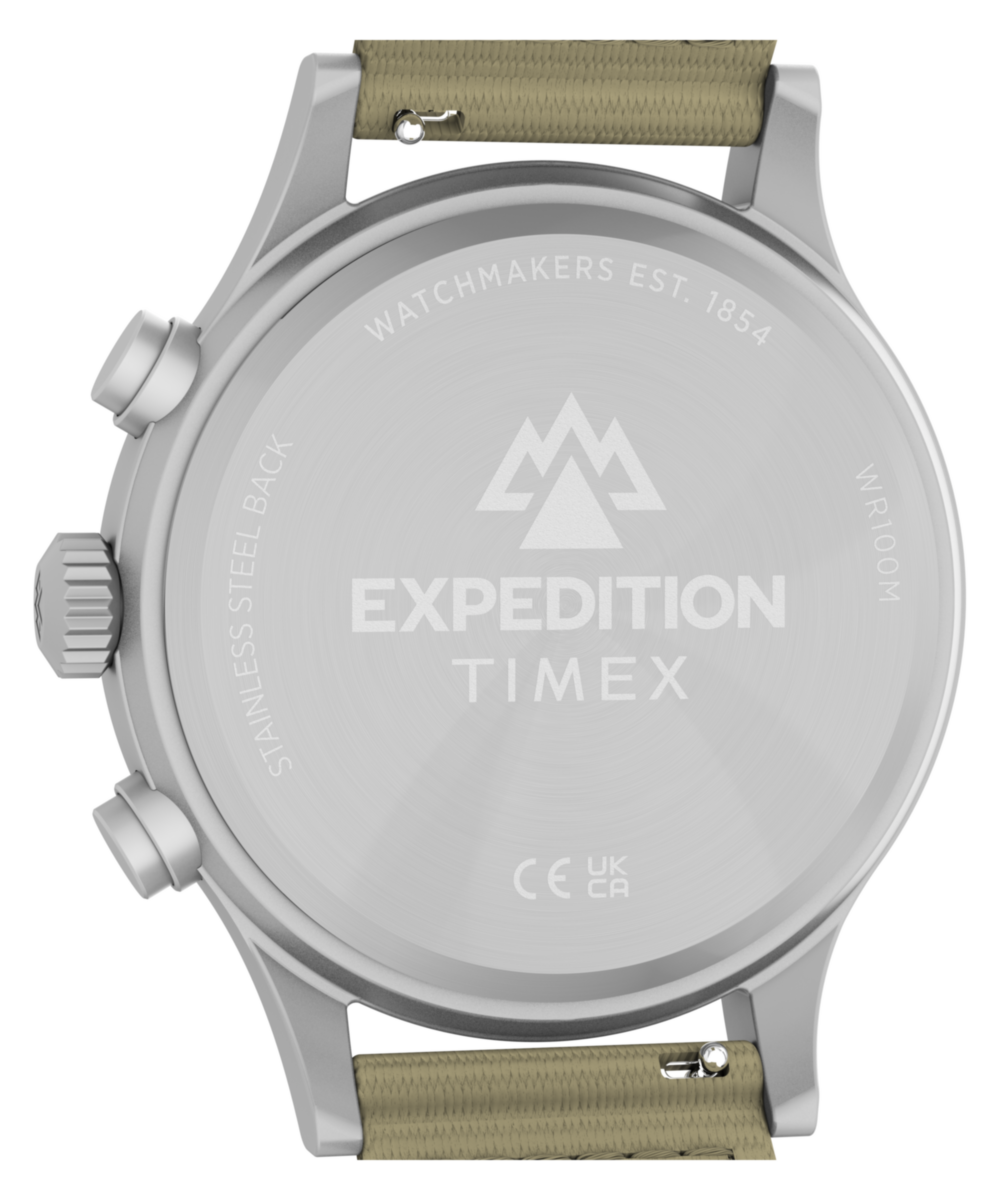 Heritage Expedition Sierra Chronograph 43mm Fabric Strap Watch