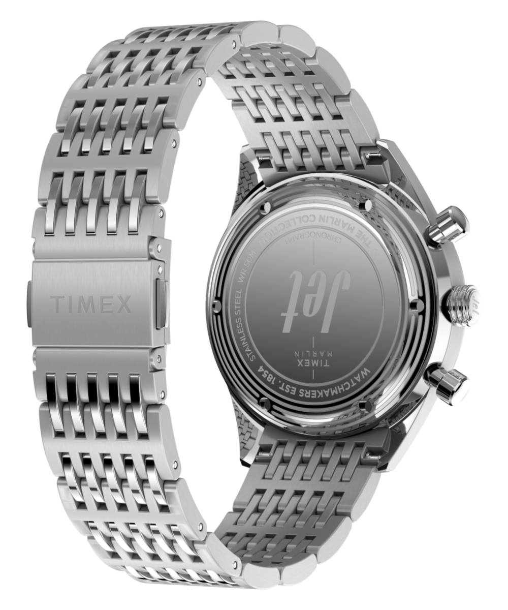 Heritage Marlin Jet Chronograph 40mm Stainless Steel Bracelet Watch