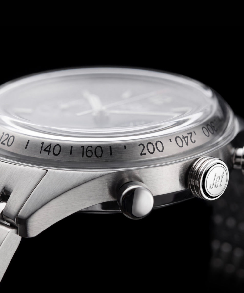 Heritage Marlin Jet Chronograph 40mm Stainless Steel Bracelet Watch