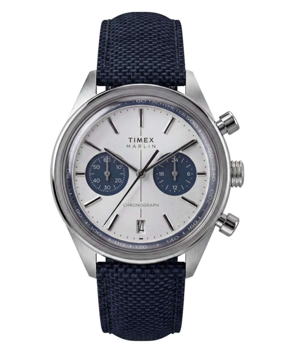 Heritage Marlin Jet Chronograph 40mm Fabric Strap Watch