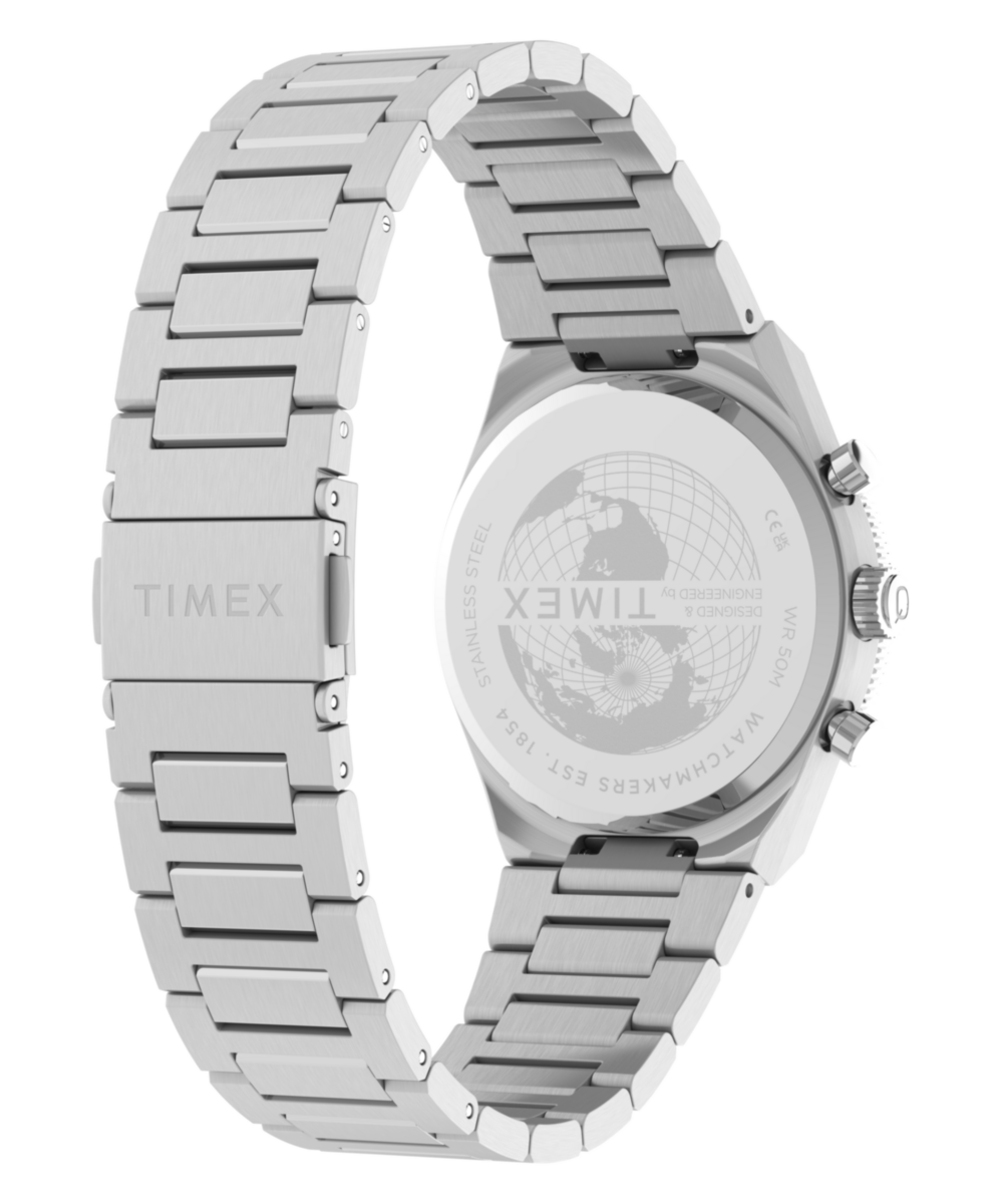 Heritage Q Timex Continental Chronograph 36mm Stainless Steel Bracelet Watch