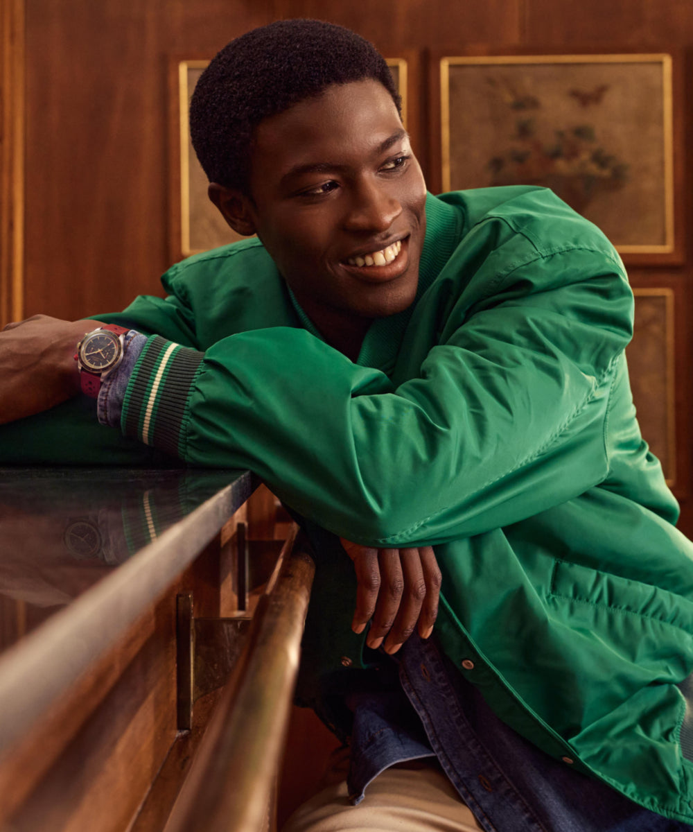Heritage Waterbury Heritage Chronograph 39mm Leather Strap Watch