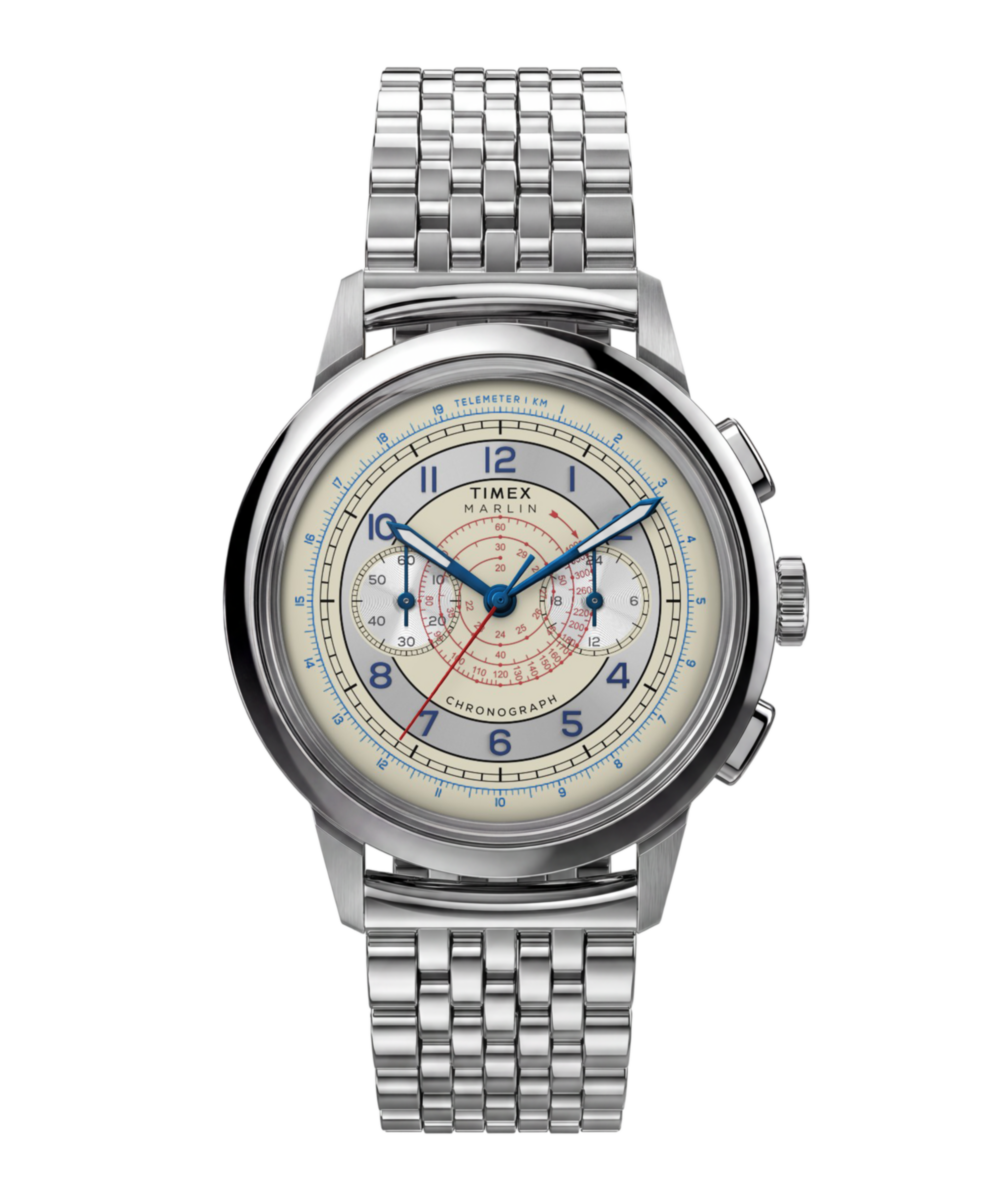 Heritage Marlin Neo Classic Chronograph 40mm Stainless Steel Bracelet Watch