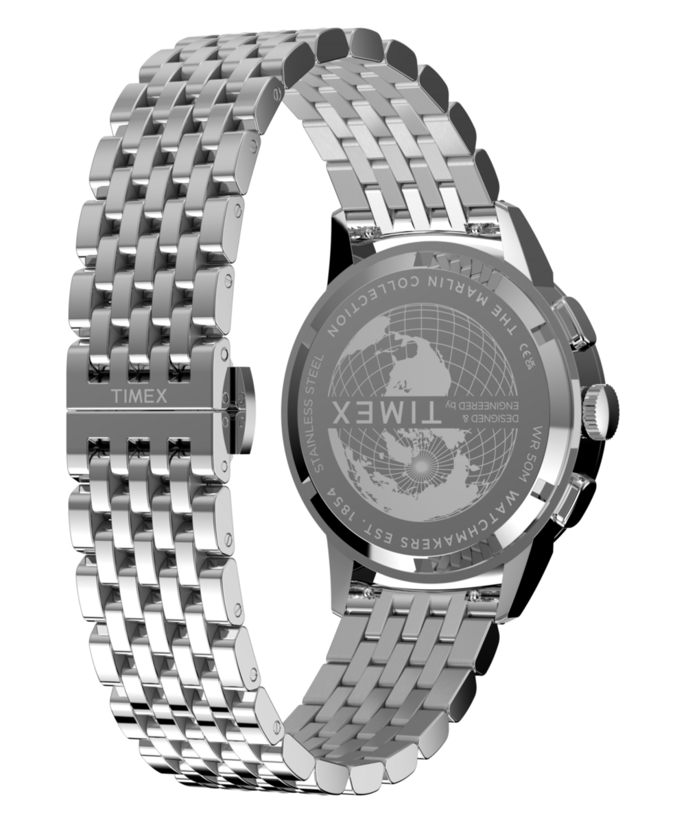 Heritage Marlin Neo Classic Chronograph 40mm Stainless Steel Bracelet Watch
