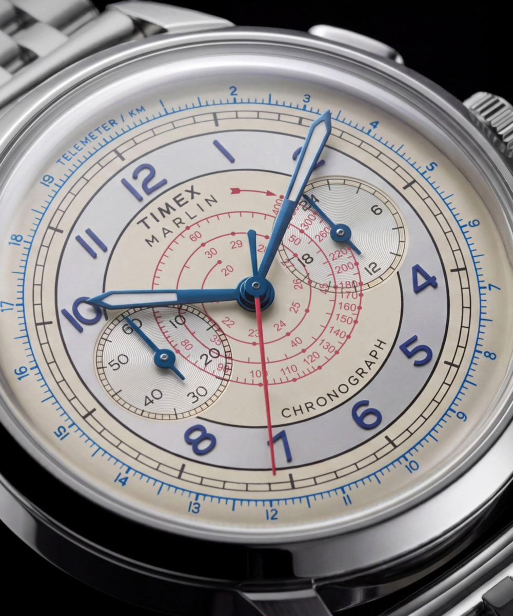Heritage Marlin Neo Classic Chronograph 40mm Stainless Steel Bracelet Watch
