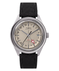 Heritage Marlin Jet Titanium Automatic GMT 40mm Leather Strap Watch