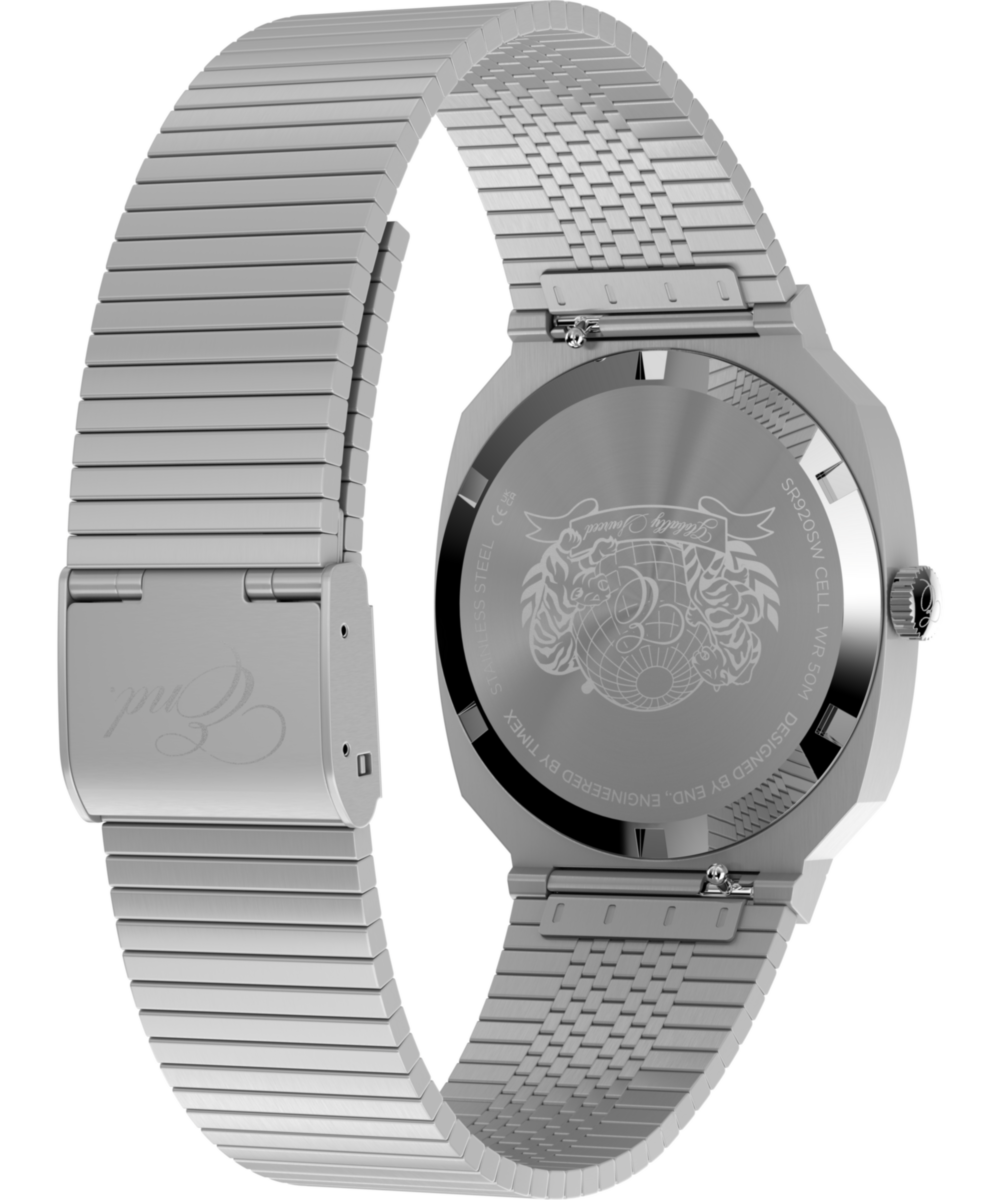Heritage END. x Timex 1981 Reissue Inspired 35mm Stainless Steel Bracelet Watch