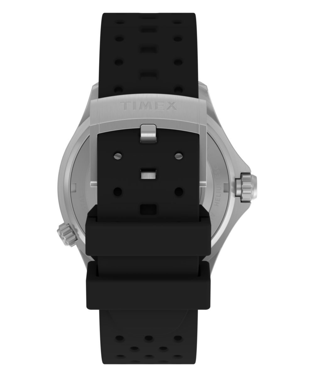 Heritage Deepwater Meridian 200 HEV Automatic 44mm HNBR Synthetic Rubber Strap Watch