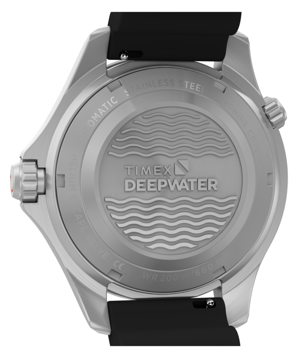 Heritage Deepwater Meridian 200 HEV Automatic 44mm HNBR Synthetic Rubber Strap Watch
