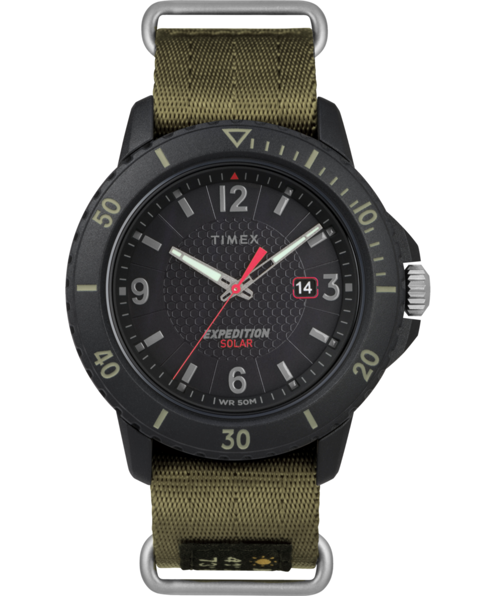 Heritage Expedition Gallatin Solar 44mm Fabric Strap Watch