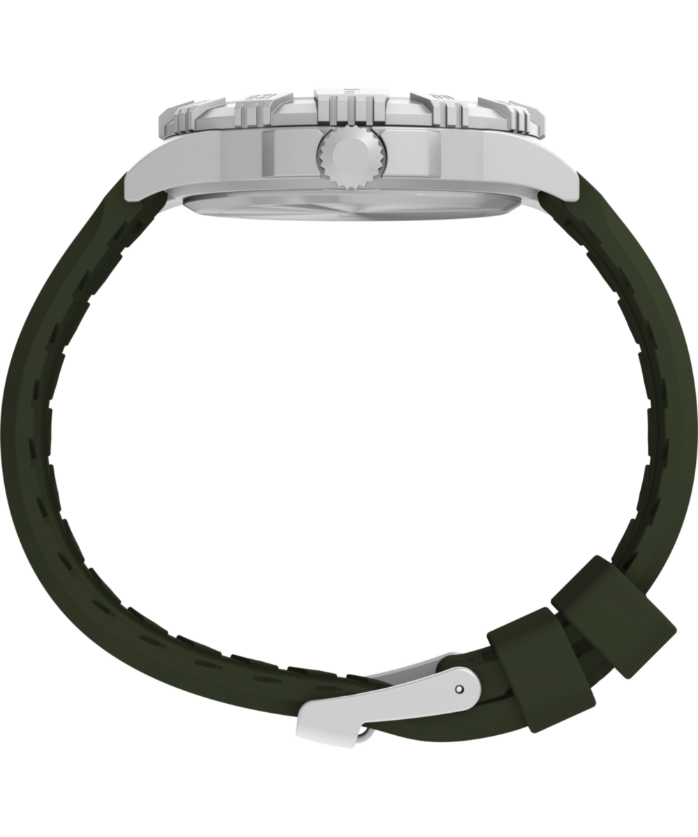 Heritage Expedition Ridge 43mm Silicone Strap Watch