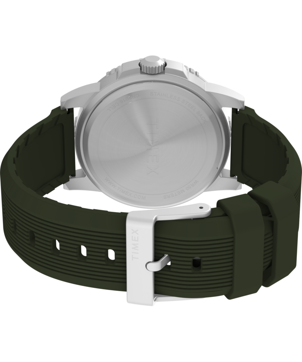 Heritage Expedition Ridge 43mm Silicone Strap Watch