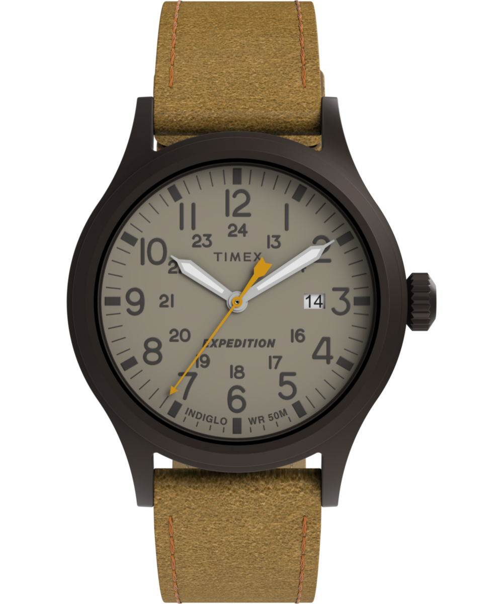 Heritage Expedition Scout 40mm Leather Strap Watch