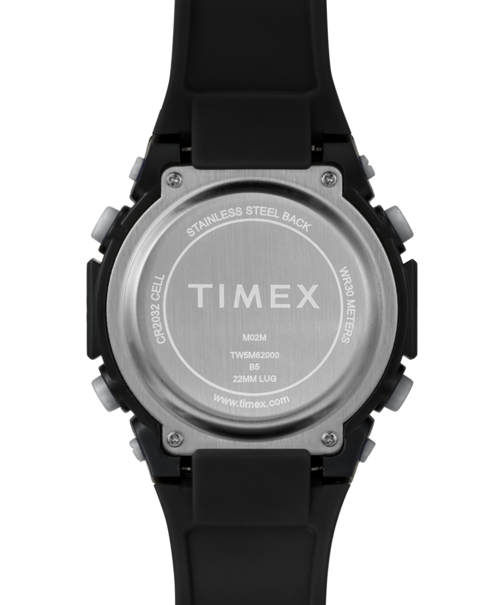 Heritage Timex Digital 50mm Resin Strap Watch