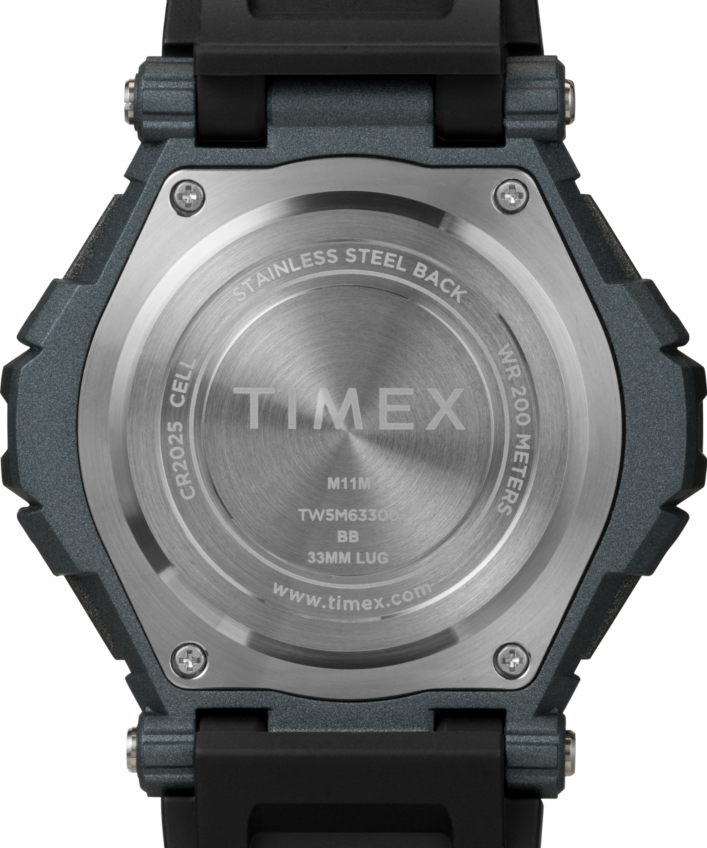 Heritage Timex Digital 53mm Resin Strap Watch