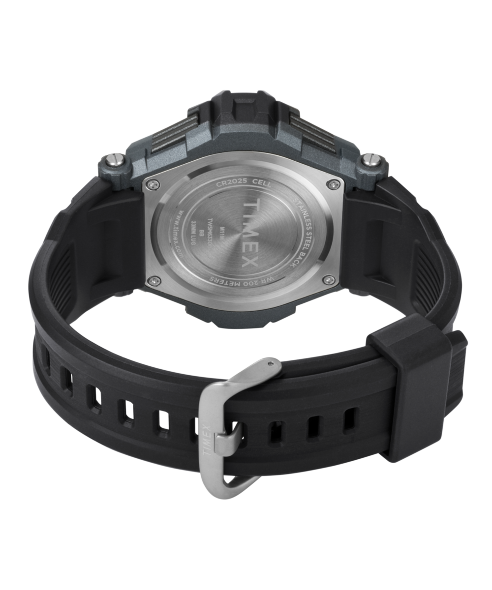 Heritage Timex Digital 53mm Resin Strap Watch