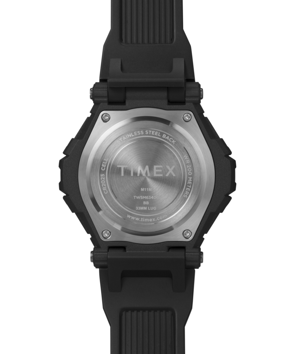 Heritage Timex Digital 52mm Resin Strap Watch