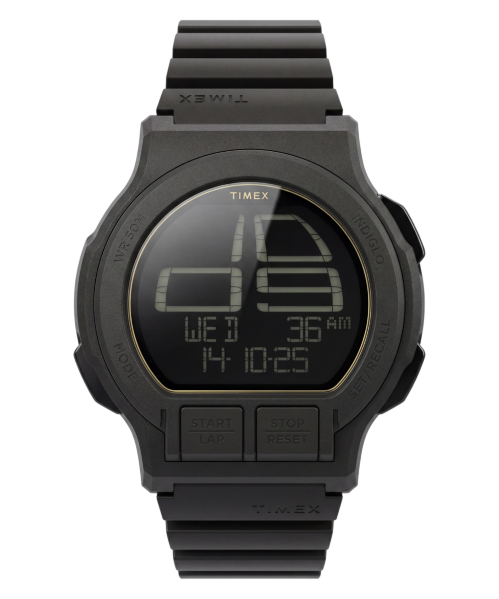 Heritage Retroware Digital 46mm Resin Strap Watch