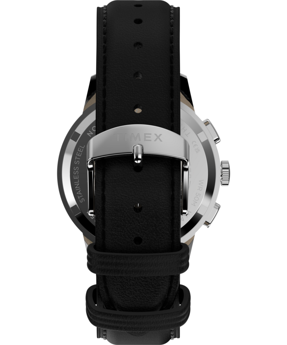 Heritage Marlin Neo Classic Chronograph 40mm Leather Strap Watch