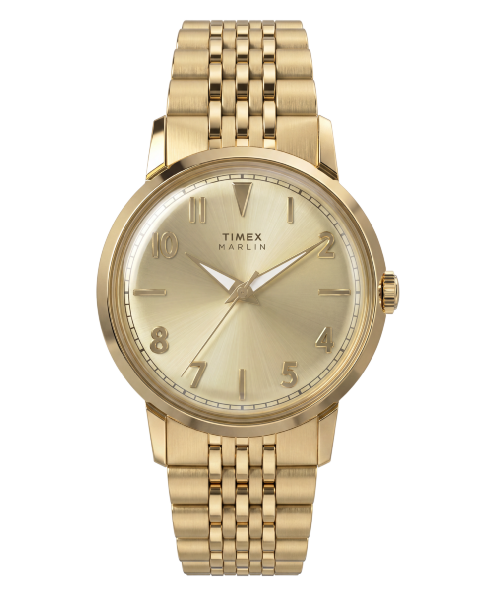 Heritage Marlin Quartz 34mm Stainless Steel Bracelet Watch