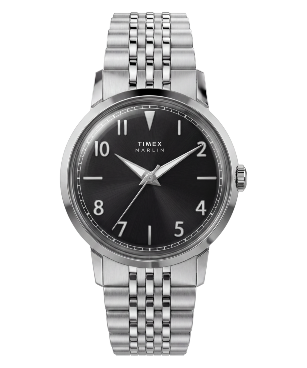 Heritage Marlin Quartz 34mm Stainless Steel Bracelet Watch