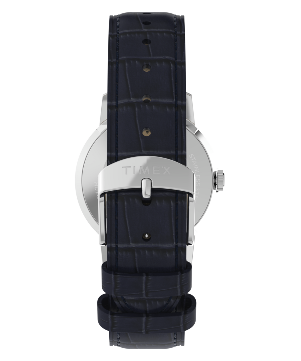 Heritage Marlin America 250 34mm Leather Strap Watch