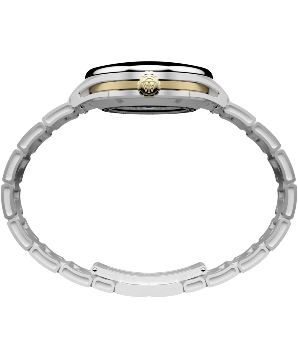 Heritage Timex Atelier GMT Première M1a 38mm Swiss Made Automatic Stainless Steel Bracelet