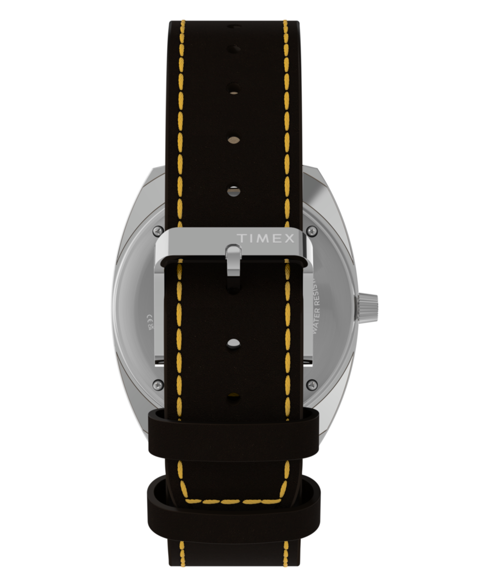 Heritage Fender x Timex 37mm Leather Strap Watch