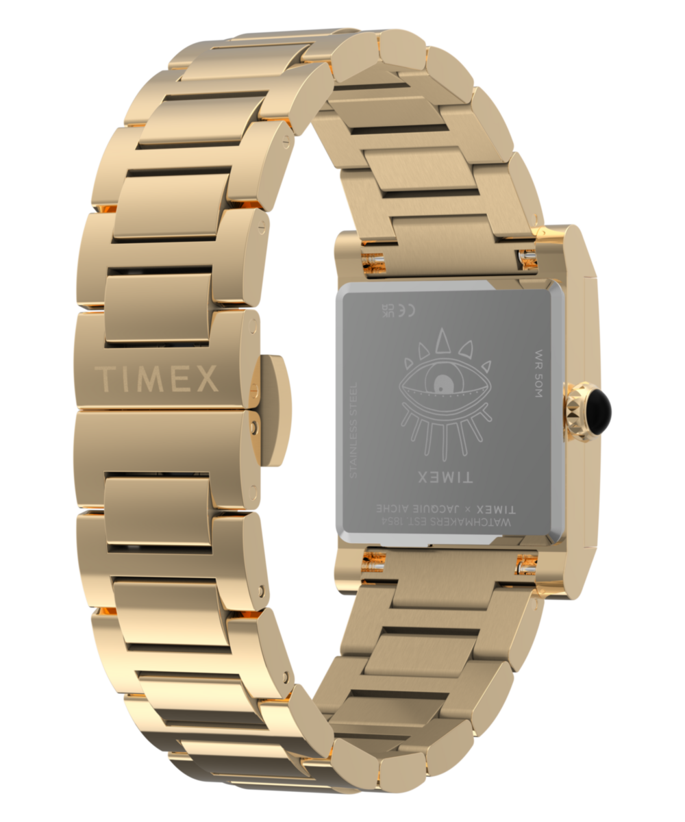 Heritage Timex x Jacquie Aiche Éclat 24mm Stainless Steel Bracelet Watch