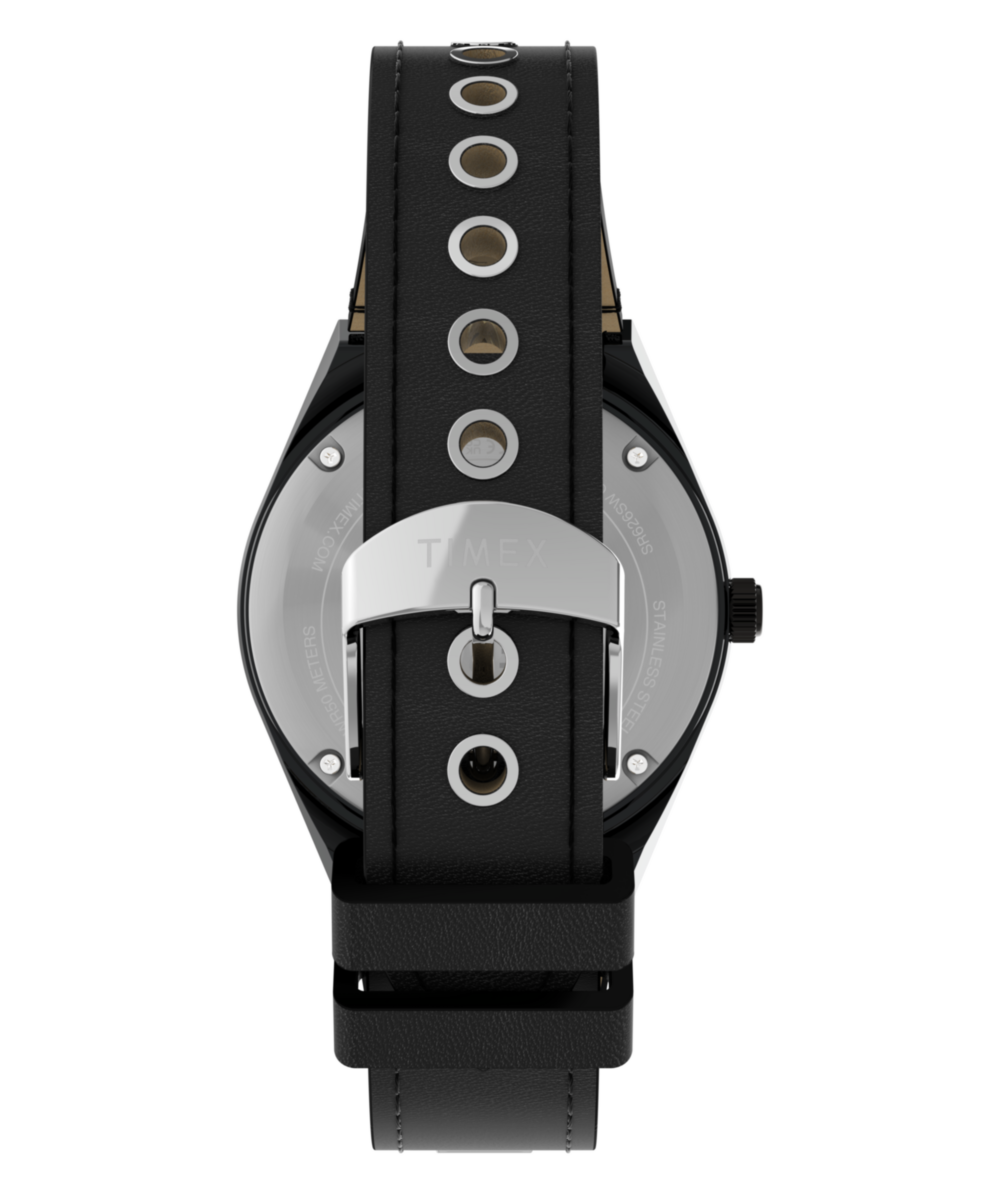Heritage SUPERGIRL x Blondie x Q Timex 36mm Leather Strap Watch